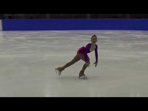 12. Santa Claus Cup 2018: Teodora Maria Gheorghe (ROU)  FS Intermediate Novice Girls Free Skating
