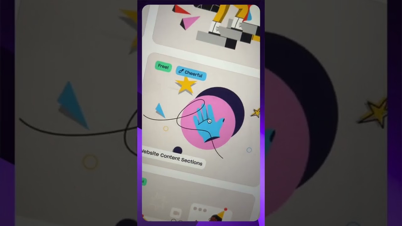 FREE Editable UI Illustrations 🔥 #shorts