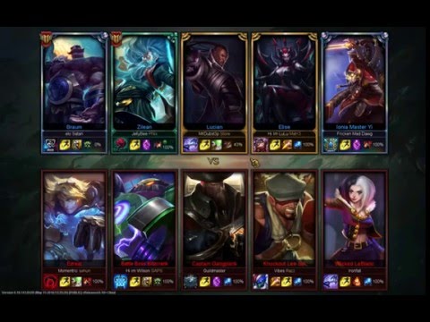 [May 19, 2016] PositiveEnergy(JellyBee) OCE S6 Ranked Diamond - Mid Zilean Vs LeBlanc 9/0/13