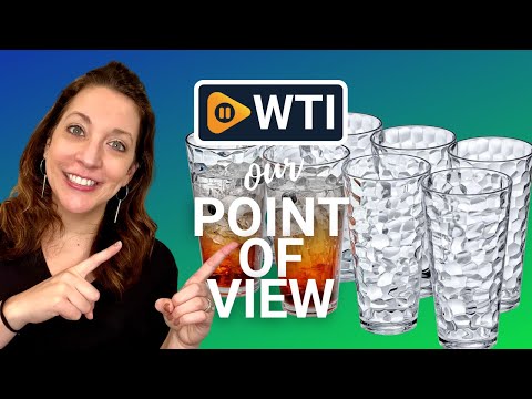 Amazing Abby - Iceberg - 24-Ounce Plastic Tumblers (Set of 8) - WTI product video review