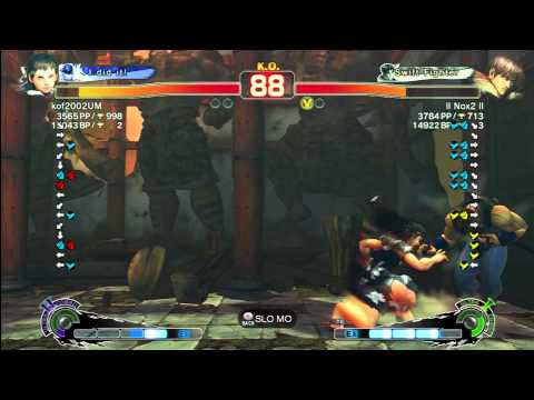 SSF4 AE : kof2002UM (Sakura) vs Nox2 (Guy)