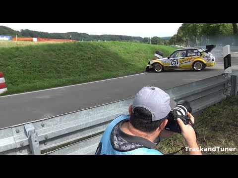 Toyota Starlet 16V Crash at hill climb Osnabruck 2023