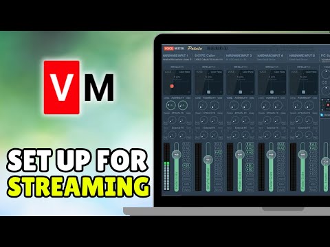 How To Setup Voicemeeter Banana/Potato For Dual PC Stream (2025) – Setup Voicemeeter For Streaming