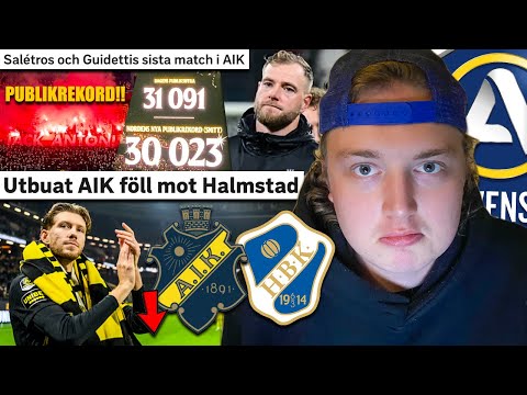SÄMST I STAN!! - AIK vs Halmstad