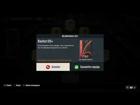 Fifa 23 SOLUTION SBC RENFORT 83+