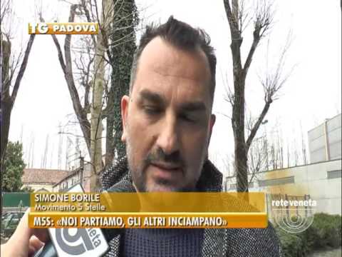 TG PADOVA (06/03/2017) - M5S: «NOI PARTIAMO, GLI ALTRI INCIAMPANO»