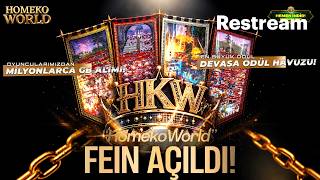 HomekoWorld Tarihi Büyük Açılış Gerçekleşti! | Rekor +40k User! | Her Academy Ön
