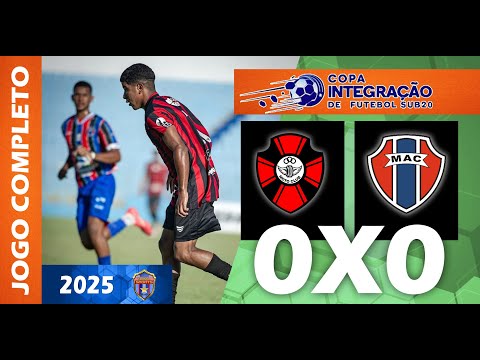 MOTO CLUB 0X0 MARANHÃO  |  SUB 20 - COPA INTEGRAÇÃO 2025