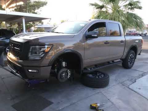 2020 Nissan Titan 3 inch Lift (Front) part 1