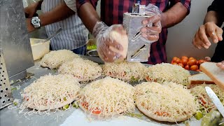 Fully Loaded Cheese Pizza | Mumbai Special Pizza  | Indian Street Food