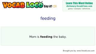 Video thumbnail for feeding
