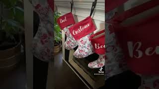 Grab your personalized stockings before December 1st to have in time for 🎅🏻