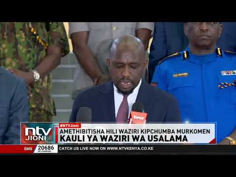 Waziri Kipchumba Murkomen asema vijana kadhaa wamekamatwa kuhusiana na maandamano