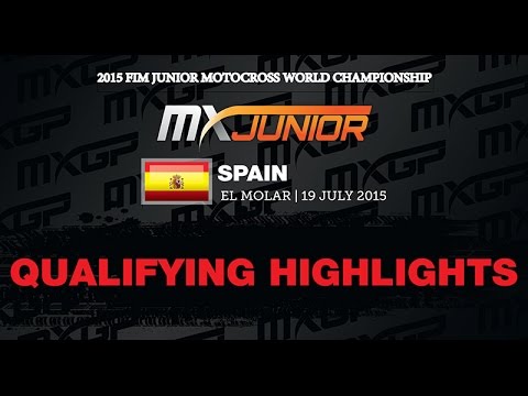 Junior 125cc Motocross World Championship Qualifying Highlights