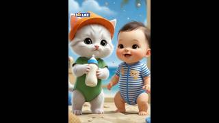 Download lagu Kucing lucu & bayi lucu ningnang e #cat #kucinglucu #kucing #bayilucu #kucingdanbayi #shortvideo mp3