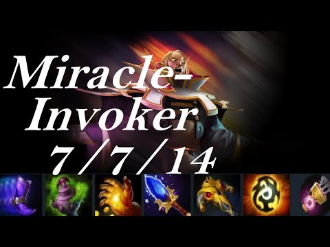 Miracle- mid Invoker vs Cr1t- Tiny - Tiny has only one chance - dota2