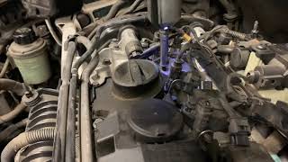 Replacing Spark Plugs On Volvo XC60 T5 T6 2.0 4 cylinder engine