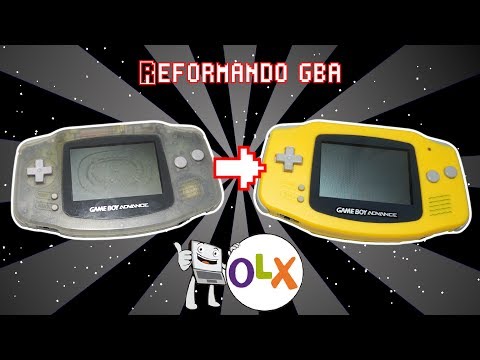 Reforma do Game Boy Advance Clássico - Resgatados #03 Video