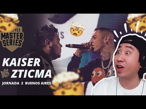 Coreano reacciona a Kaiser vs Zticma 🤯 FMS Internacional