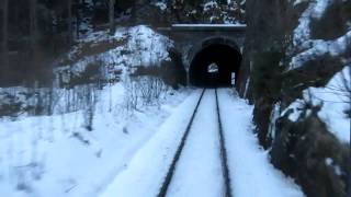 preview picture of video 'Vlakem 6 tunely. By Train Through 6 Tunnels. Trať Semily-Turnov.wmv'
