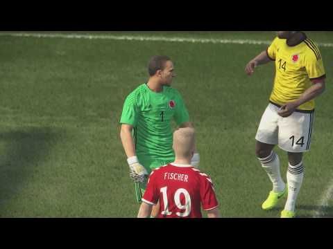 FT WC Group G - Colombia vs Denmark