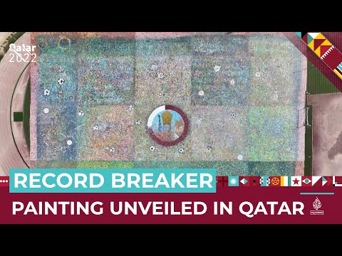 Iranian artist breaks record for world’s largest painting | Al Jazeera Newsfeed