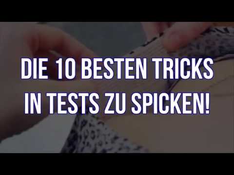 Die 10 besten Tricks in Test zu spicken !!!