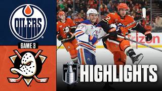 Oilers vs. Ducks | NHL Playoff Highlights | Game 3 | April 24, 2026