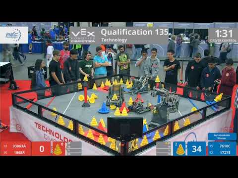 2018 Vex Worlds Technology Div Q135 1727E