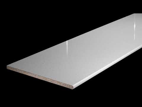 Столешница Cкиф № 55г Ледяная искра белая