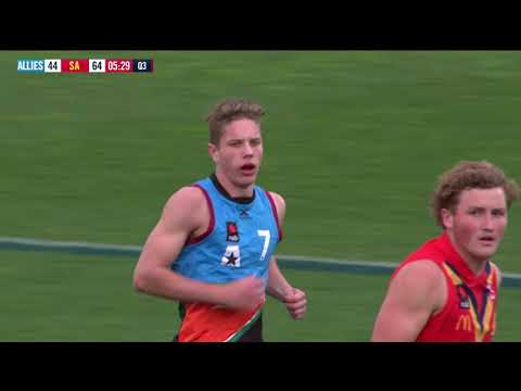 Martin Frederick SA U18 v Allies 2018