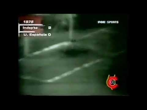 Independiente 2 - Unión Española 0. Final Copa Libertadores 1975 (Desempate)