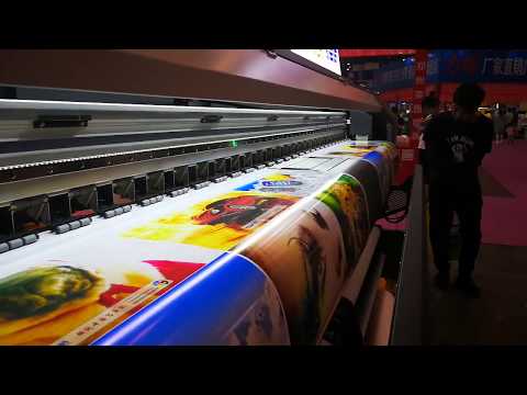 SKY-COLOR Wide Format Eco Slovent Printer with Epson 3 heads SC-320TS