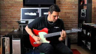 Fuzzy and Red Compressor iStomp e-pedal Demonstration