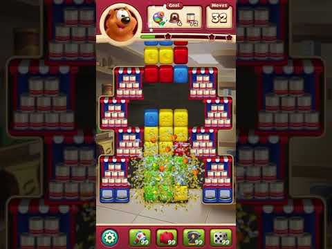 Toon Blast Level 3372 NO BOOSTERS - A S GAMING ✔️