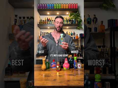 Ranking my meme fragrances from worst to best 🤝 #fragrance #cologne #perfume