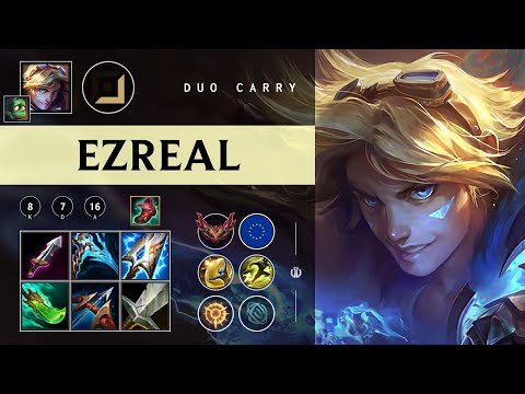 Ezreal ADC vs Zeri - EUW Grandmaster Patch 26.01