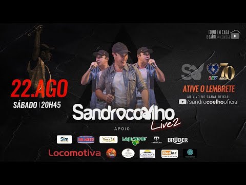 Sandro Coelho LIVE2 #FiqueEmCasa e Cante #Comigo