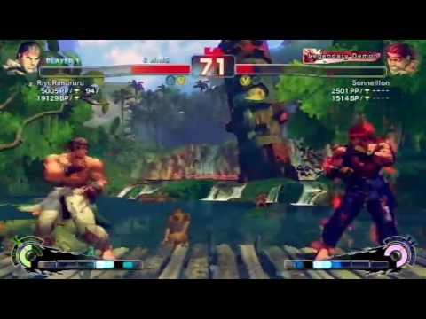 RiyuRimuruu (Ryu) Vs Lucifer___v (Evil Ryu) - SSF4 AE 2012