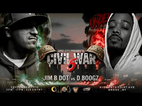 Jim B Dot vs D Boogz