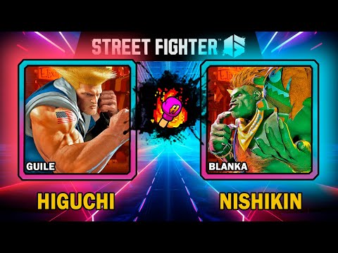 Street Fighter 6 🥊 Higuchi (GUILE) VS Nishikin (BLANKA) 🥊 スト6  🥊 SF6 🥊