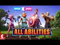 Fortnite X Avengers | All HERO & THANOS & STONE Abilities (Endgame Powers in Season 8) Fortnite X Avengers | All HERO & THANOS & STONE Abilities (Endgame Powers in Season 8)