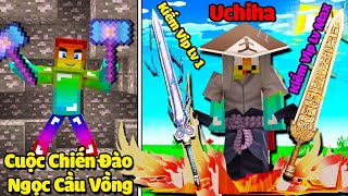 MINI GAME : CUỘC CHIẾN ĐÀO QUẶNG NGỌC TRAI MINECRAFT ** NOOB NÂNG CẤP THANH KIẾM VIP SIÊU ĐẸP