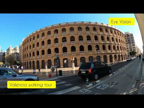 Valencia Railway station walking tour