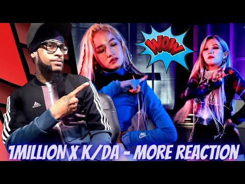 1MILLION X K/DA - MORE REACTION