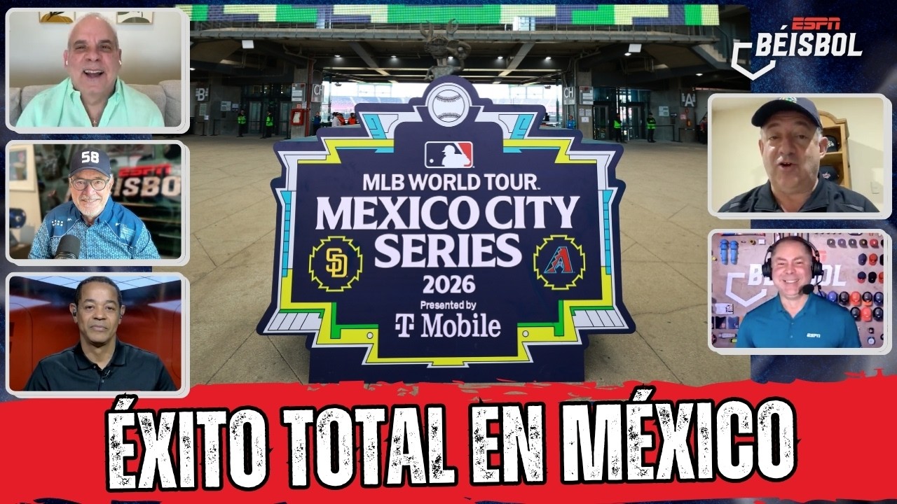 LA SERIE de CIUDAD DE MÉXICO fue UN ÉXITO para GRANDES LIGAS. Los DODGERS deben IR | ESPN Beisbol