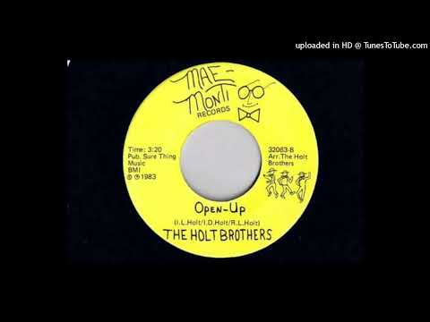 Rare Modern Soul 45 The Holt Brothers - Open Up