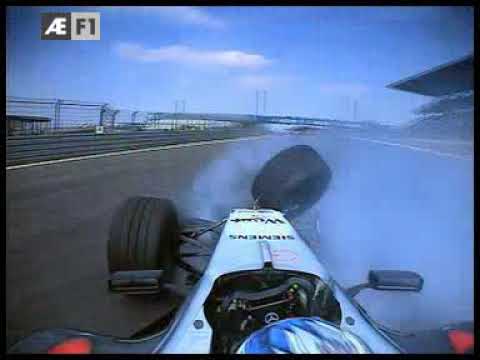 Nürburgring 2005 Race Kimi Räikkönen Suspension Failure in last Lap! 😤