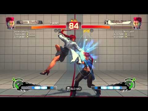 old ssf4 endless battle. porkloafking (Viper) Vs. Not Latif (Viper)