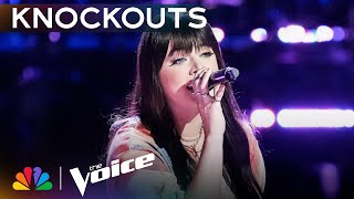 Jadyn Cree's Vocals Soar on Avril Lavigne's "Keep Holding On" | The Voice Knockouts | NBC